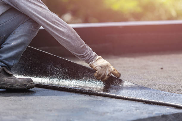 Professional Waterproofing technician working in Huntertown, IN